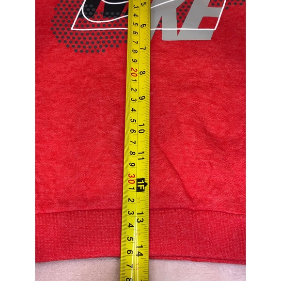 Nike Toddler Boys 2 Piece Set Red Black Sweatshirt Pants Size 24M - Picture 6 of 9